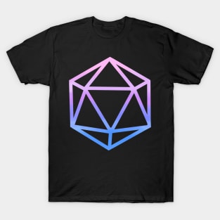 Bisexual Bard: DnD pride T-Shirt